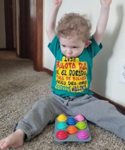 Learning Resources Smart Snacks Shape Sorting Cupcakes,17 Pieces, Ages 18 Months+, Fine Motor, Color & Shape Recognition Single 51 81PViFoyfXL