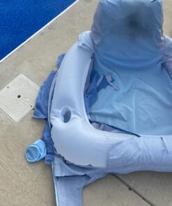 Kelsyus Spring Float Pool Lounger Chair, Light Blue Chaise 38 81PVn3RZUjL