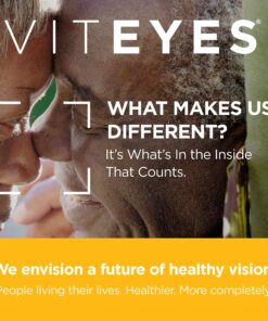 Viteyes AREDS 2 Eye Vitamins, Classic Macular Support, Allergen Free Capsules, with Natural Vitamin E, Vitamin C, Zinc, Copper, Lutein & Zeaxanthin, Eye Doctor Trusted, Manufactured in The USA, 180 Ct 180 Count (Pack of 1) 13 81PXoqjwEbL