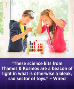Thames & Kosmos Chem C3000 (V 2.0) Chemistry Set | Science Kit with 333 Experiments & 192 Page Lab Manual, Student Laboratory Quality Instruments & Chemicals, Multi, 21.3" Large x 7.2" W x 14.6" H (640132) 22 81PYUdMj8jL
