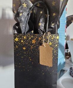 SallyFashion 100pcs Kraft Paper Gift Tags with String, Blank Gift Bags Tags Price Tags(Brown) 100pcs Brown 29 81PYggLUtyL