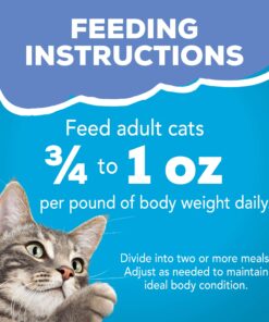 Purina Friskies Wet Cat Food, Shreds With Ocean Whitefish & Tuna in Sauce - (24) 5.5 oz. Cans 5.5 Ounce (Pack of 24) 19 81PZJR6Fj L