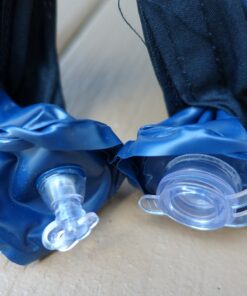 Patio Umbrella Mosquito Netting - Polyester Mesh Screen with Zipper Opening and Water Tube at Base to Hold in Place - Helps Protect from Mosquitoes - Fits 9FT Umbrellas and Patio Tables - Black 33 81PbvuPePL