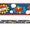 Teacher Created Resources Superhero Straight Border Trim (5586)