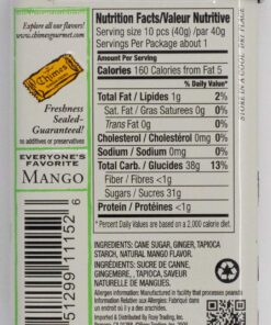 Alternative view of Chimes Mango Ginger Chews, 2 Ounce (Pack of 1)