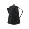 Granite Ware 3 Qt Coffee Boiler. Enameled Steel 12 cups capacity. Perfect for camping, Heat Coffee, Tea and Water directly on stove or fire. 12 81Pdyd 09aL