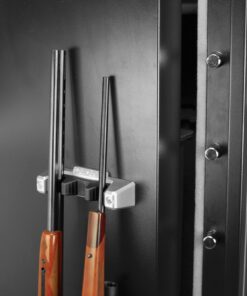 Lockdown Magnetic Barrel Rest with Rubber Contact Points for Gun Vault Organization, Storage and Security,Gray/Black, 11.5 Inch x 3.5 Inch x 7 Inch 12 81PeBmKkLL