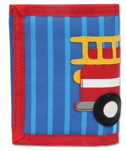 Stephen Joseph Unisex Kids Toddler Wallet, Firetruck, 3T, 4T, 5T, 6X, toddler, preschool, school, SJ5201 11 81PesiD hSL