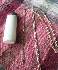 Mens Gold Tone Iced Out Bull Small Pendant with 5Mm 24", No Color, Size No Size 37 81PfGfhWFGL