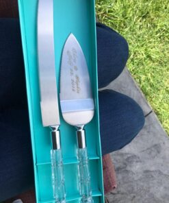 Gifts Infinity® Personalized Wedding Cake Knife and Server Set Free Engraving (Wedding) - Valentine's Day Gift 13 81Pfjtn66gL