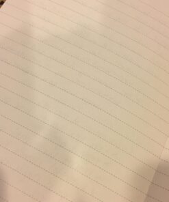 Ruled Notebook/Journal – Classic Notebook Journal for Women/Men, Faux Leather Notebooks for Work, Premium Thick Paper, Black, Hardcover, Lined (5.4 x 8.3) 38 81Pg5M168OL