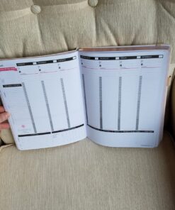 Law of Attraction Planner - Undated Deluxe Weekly, Monthly Planner, a 12 Month Journey to Increase Productivity & Happiness - Life Organizer, Gratitude Journal, and Stickers B5 Size Vanilla Butterfly Moon 54 81PgKP1e3NL 1