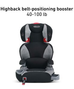 Graco TurboBooster LX Highback Booster Seat with Latch System, Matrix, 10.55 Pound 15 81PglbWGDL