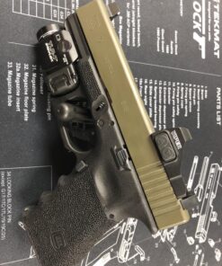 Trijicon Glock Suppressor Night Sight Set, White Front/White Rear with Green Front Lamp & Orange Rear Lamps 42 81PhfYpduQL