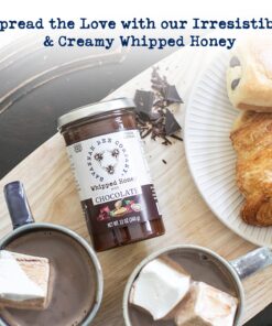 Whipped Honey Gift Set by Savannah Bee - Creamy, Smooth, Spreadable and absolutely Delicious - 100% Natural and Pure Honey - 12 Oz (Original & Chocolate) Original & Chocolate 12 81PiAOQcxfL