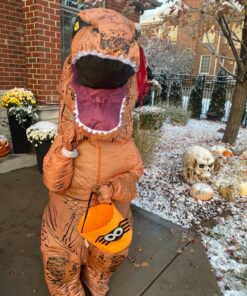 Rubie's Adult The Original Inflatable T-REX Dinosaur Costume, T-Rex, Standard 36 81Pixcn42eL