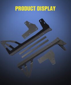 Nilight Windshield Frame Mounting Bracket for 52” LED Light Bar and Pod Light on Wrangler JK 2007-2017, 2 Years Warranty For 2007-2018 JK 21 81PkZGB6QL