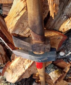 1844 Helko Werk Germany Traditional Splitting Maul - Made in Germany Heavy Duty Splitting Maul for Splitting Logs and Splitting Firewood - Head 6-1/2 lbs, Handle 36 in. (Splitting Maul) #13573 24 81PlOTdNrfL