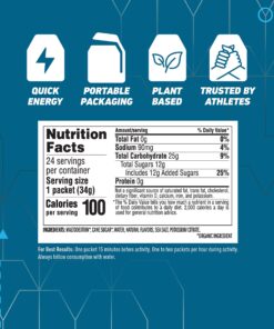 CLIF SHOT - Energy Gels - Vanilla Flavor - Non-GMO - Non-Caffeinated - Fast Carbs for Energy - High Performance & Endurance - Fast Fuel for Cycling and Running (1.2 Ounce Packet, 24 Count) 9 81PlTMNEYWL