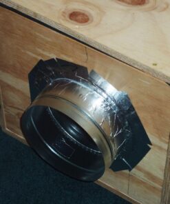 Hurricane 8 Inch Inline Fan 745 CFM - Quiet Fan with Steel Housing and Powder-Coated Finish, Easy Installation 8-Inch 30 81Pn6T8HMrL