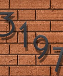 Hy-Ko Products FM-6/3 Floating House Number 3 (THREE) 6" High, Black, 1 Piece 25 81Pnek3Z2kL