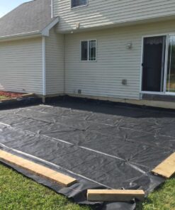 Mutual WF200 Tire Scrub Fabric Driveway Kit, 54' Length x 12-1/2' Width Pack of 1 6 81Pp3SQZbtL