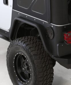Smittybilt XRC Rear Bolt-on Flares for TJ - 76875, Textured Black 38 81PsBQBKbML