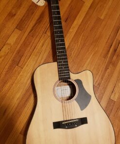 Donner Acoustic Guitar Kit for Beginner Adult Teen Full Size Cutaway Acustica Guitarra Starter Bundle Set with Bag Strap Tuner Capo Pickguard Pick, Right Hand 41 Inch Natural, DAG-1C/DAD-110C 49 81PvT5eyQEL