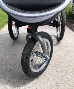 Graco FastAction Fold Jogger Travel System | Includes the FastAction Fold Jogging Stroller and SnugRide 35 Infant Car Seat, Gotham 49 81PvXpmbhWL