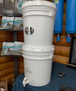 5 Gallon White Bucket & Lid - Durable 90 Mil All Purpose Pail - Food Grade - BPA Free Plasti (5 Gal. w/Lids - 3pk) 3 32 81PxT0cT9TL
