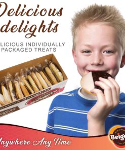 Beigel's Black and White Cookies | New York Style | Fresh | Kosher | Large | Individually Wrapped | 18 Count 11 81PylBNfDAL