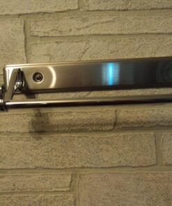 iDesign Steel Versatile Wall Mount Paper Towel Holder The York Lyra Collection, 15.3" x 5.2" x 2", Chrome 15.3" x 5.2" x 2" 32 81Pzqui77GL