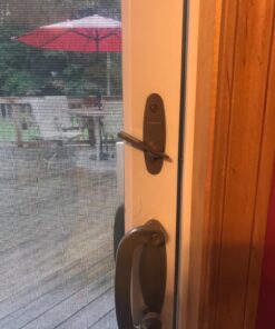 Sliding Door Lock for Child Safety - 2 Pack Grey/White White 34 81Q rvWsSFL