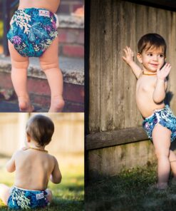 ALVABABY 6PCS Diaper Inserts Rayon from Bamboo Liners 5-Layers, Reusable/Water Absorbent for Cloth Diapers 6FMB 6 Pcs Rayon from Bamboo Insert 5-layers 16 81Q01Fv kOL