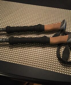 Cascade Mountain Tech Trekking Poles - Carbon Fiber Walking or Hiking Sticks with Quick Adjustable Locks Green 57 81Q0b3u8OsL