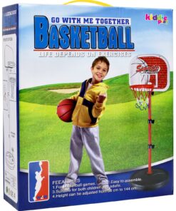 Basketball Hoop for Kids Toy Set | Adjustable Height Stand 2-4 ft | Indoor & Outdoor Play for Toddler Boy & Girl 18 81Q0v1J4mNL