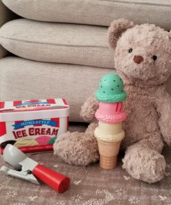 Melissa & Doug Scoop and Stack Ice Cream Cone Magnetic Play Set, Multicolor - Pretend Food, Ice Cream Toy For Toddlers And Kids Ages 3+. 30 81Q4J50fdtL 2