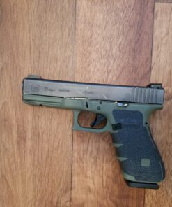 TRUGLO Fiber-Optic Handgun Night Sight | Compact Durable Snag-Resistant High-Visibility Red Front & Green Rear Sight for Handguns Glock High Set 34 81Q4ucx4RbL 2