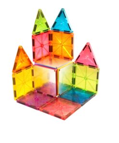 MAGNA-TILES Stardust 15-Piece Magnetic Construction Set, The ORIGINAL Magnetic Building Brand, 3-99 Years with 4 Mirrored Squares Stardust Set 9 81Q9JZDdwsL
