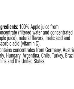 Tropicana 100% Juice, Apple Juice, 10 fl oz (Pack of 24) - Real Fruit Juices, Vitamin C Rich, No Added Sugars, No Artificial Flavors 10 Fl Oz (Pack of 24) 24 81QBftWW4aL