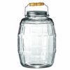 Anchor Hocking 2.5-Gallon Glass Barrel Jar with Lid, Brushed Aluminum, Set of 1 2.5 Gallon 8 81QCd U4zRL