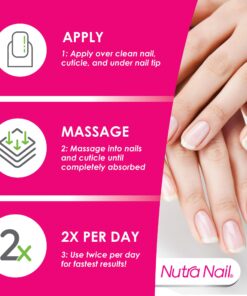 Nutra Nail 5 to 7 Day Growth Treatment - Fast Keratin Nail Hardener & Nail Strengthener for Thin Nails, Brittle & Damaged (0.47 Fl Oz) 0.50 Fl Oz (Pack of 1) 28 81QCpm9LOdL 2