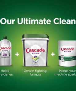 Cascade Original Dishwasher Pods, Actionpacs Dishwasher Detergent Tablets, Fresh Scent, 105 Count (Packaging May Vary) 105 Count (Pack of 1) 16 81QDMPskNL