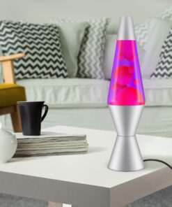 Lamp 2121 Pink/Purple 14.5" Classic Motion Lava(r) Silver, inches 24 81QFszAPNbL