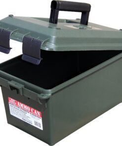 Alternative view of MTM AC11 Ammo Can for Bulk Ammo, Lockable, Water-Resistant, Heavy-Duty Dual Latches, Double Padlock Tabs, USA Made, Forest Green