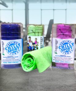 FROGG TOGGS Chilly Sport Cooling Neck Wrap & Head Band Hot Pink 10 81QGczRFlTL