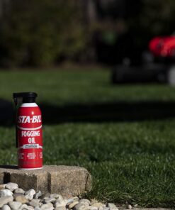 STA-BIL (22001) Fogging Oil - Stops Corrosion In Stored Engines - Lubricates And Protects Cylinders - Coats Internal Engine Components - For All 2 and 4 Cycle Engines, 12 oz. 12 av. oz. 29 81QGvav2pL