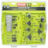 Ryobi A25R151 15 Piece 1/4 Inch Shank Carbide Edge Router Bit Set for Wood 3 81QH5vwD9ML