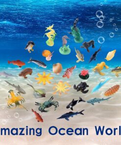 Fun Central 90 Pack - Underwater Deep Sea Animal Toy Figures - Assorted Pack 37 81QIIjrm3VL