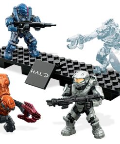 Alternative view of Mega Construx Halo Spartan IV Battle Pack III